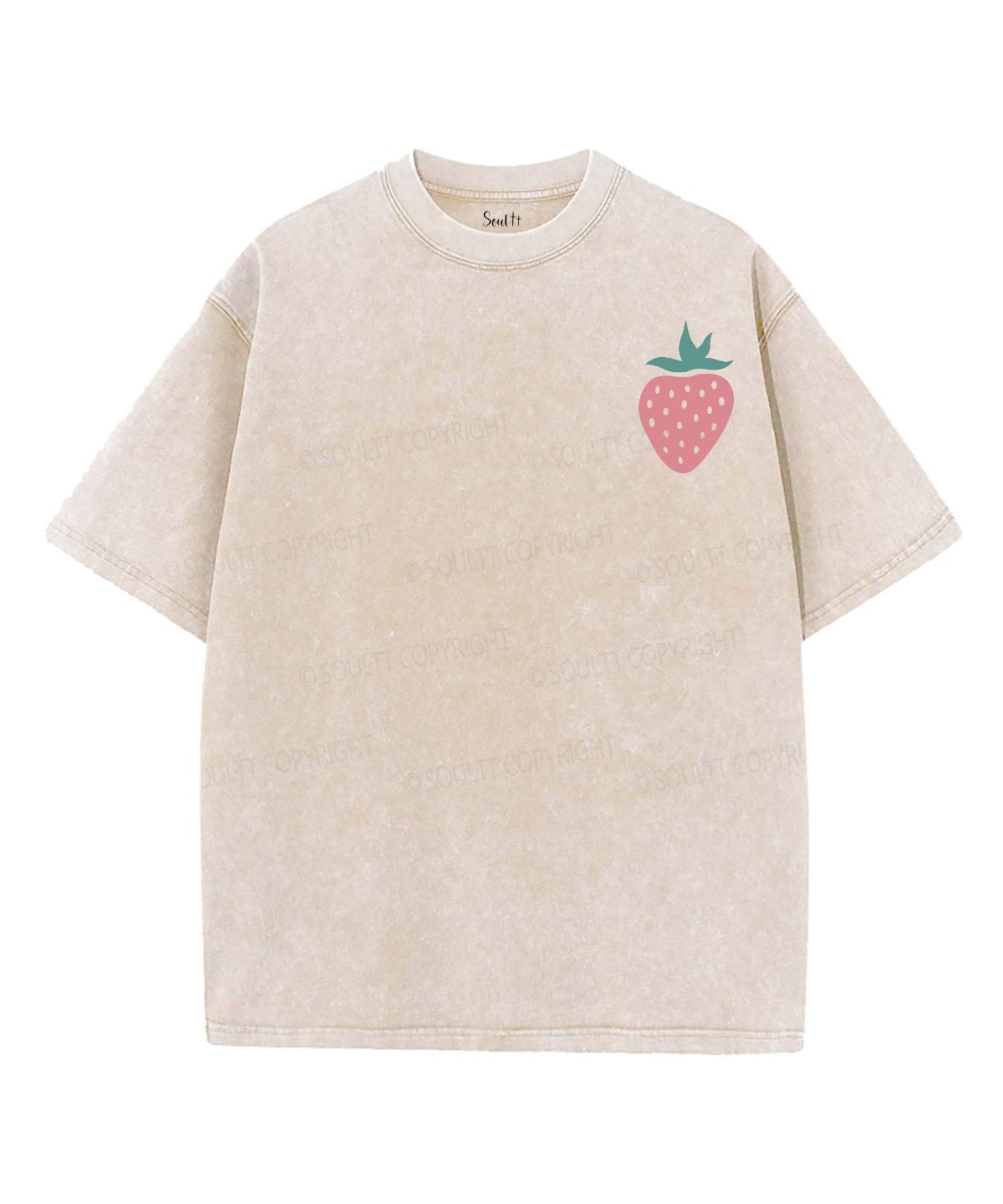 Fruit Of The Spirit Double Sided Unisex Washed Christian T-shirt