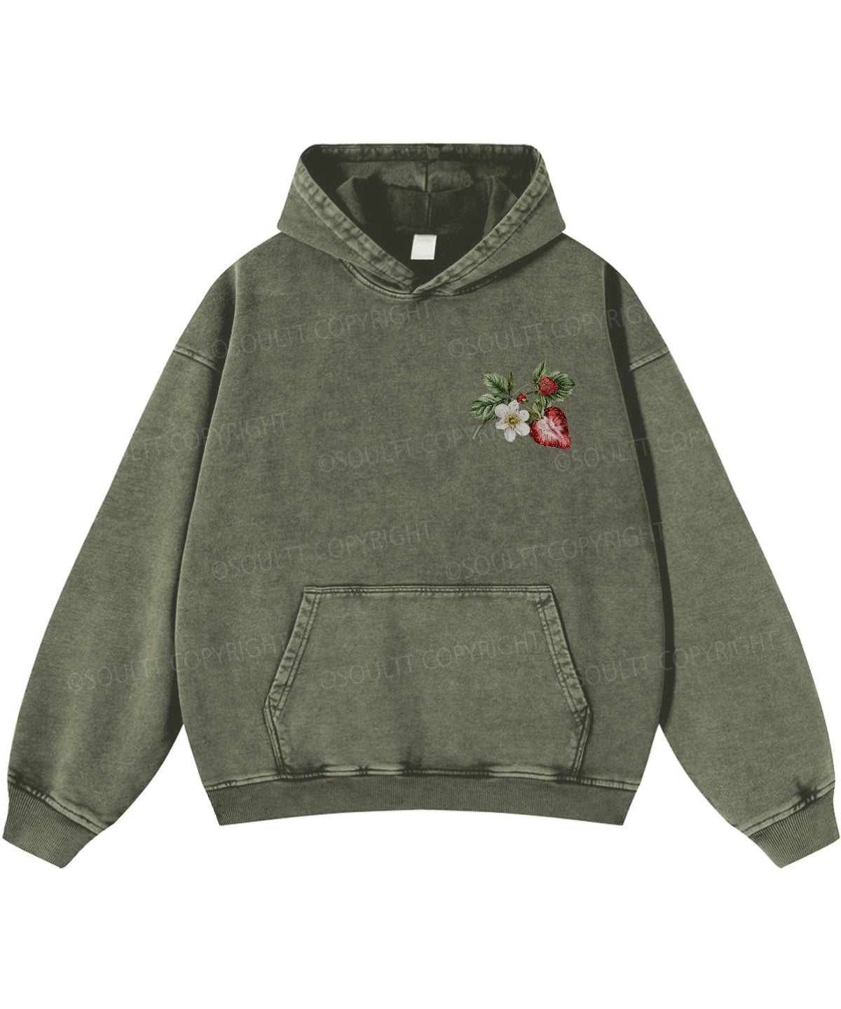 Daughter Of God Double Sided Washed Christian Hoodie