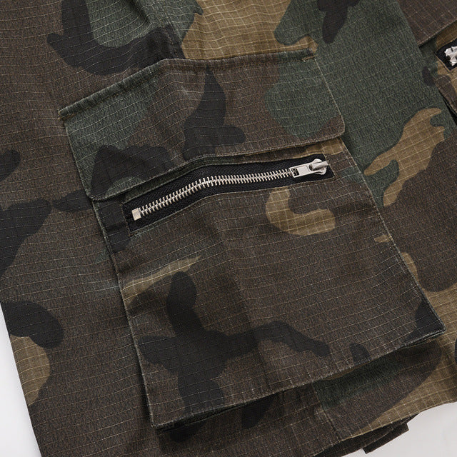 Camo Cargo Shorts