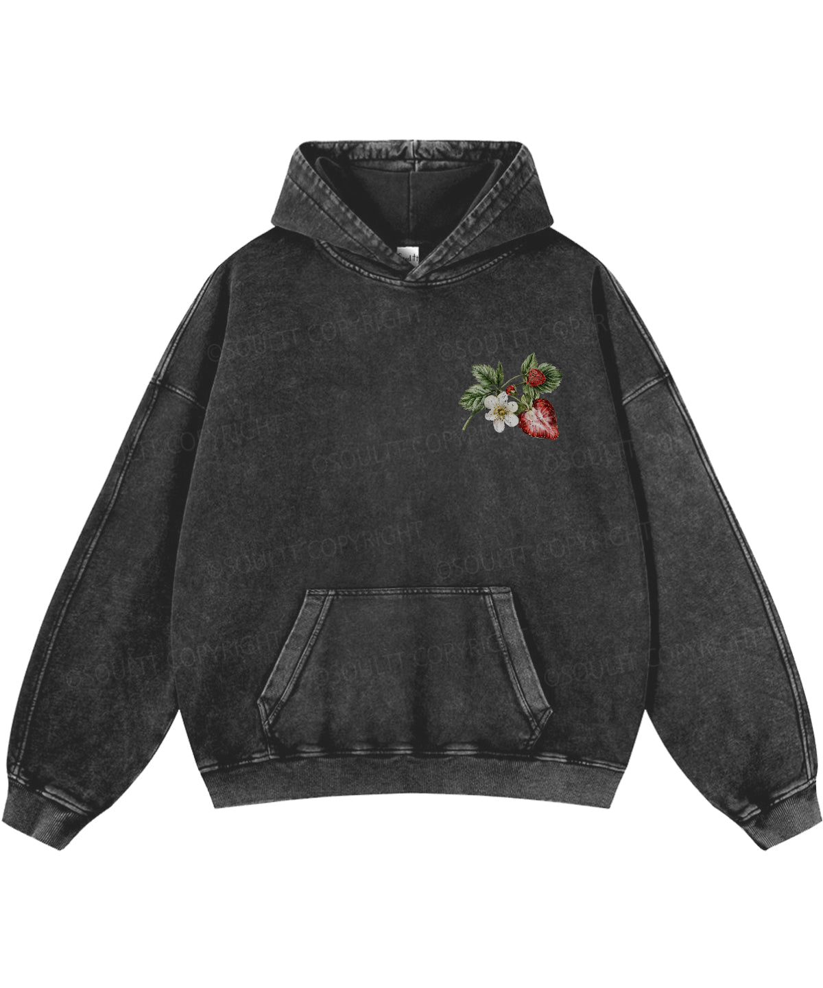 Daughter Of God Double Sided Washed Christian Hoodie