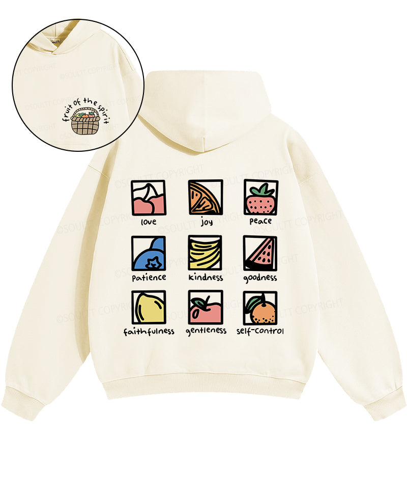 Fruit Of The Spirit Double Sided Christian Hoodie