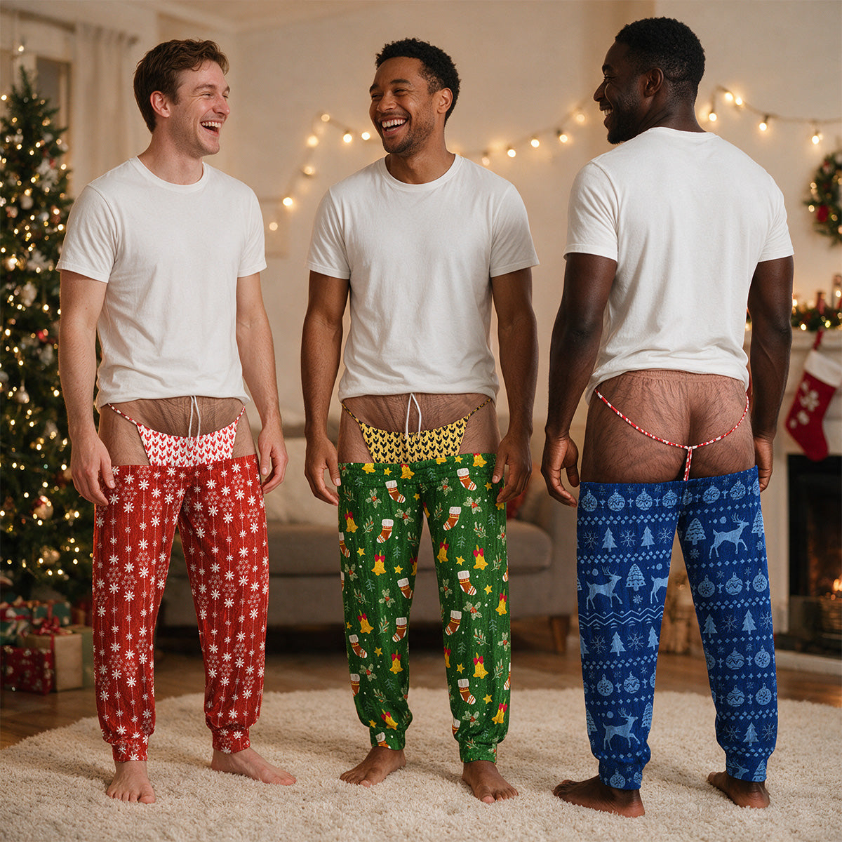 Personalized Funny Christmas Sweatpants – Cozy Holiday Joggers