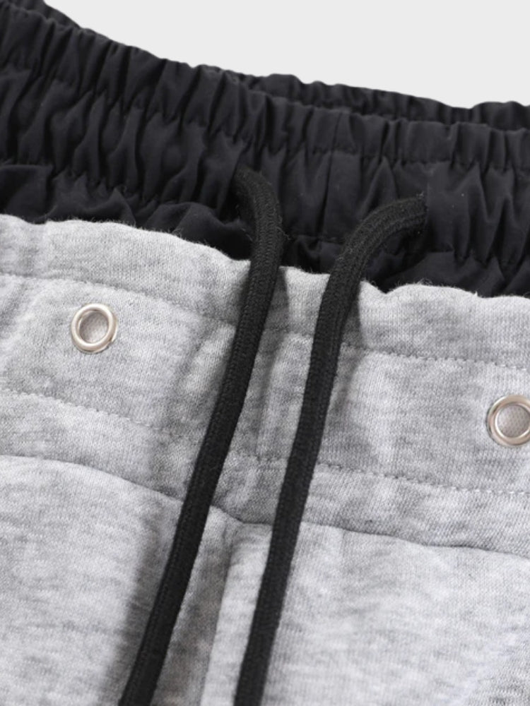 Striped Barrel Joggers