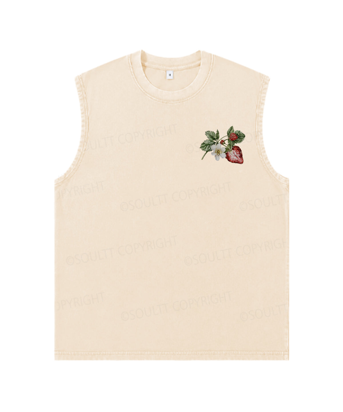 Daughter Of God Double Sided Unisex Washed Sleeveless Christian Tank Top