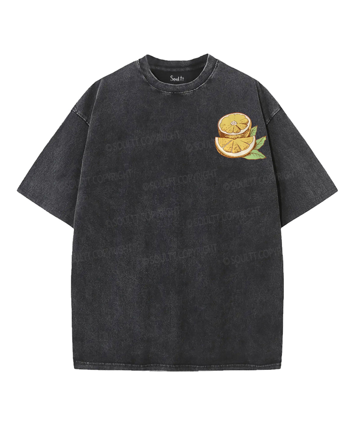 Life Gave Me Some Lemans Double Sided Unisex Washed Christian T-shirt
