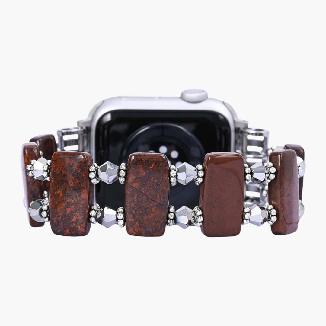 Crimson Earth Stretch Apple Watch Strap