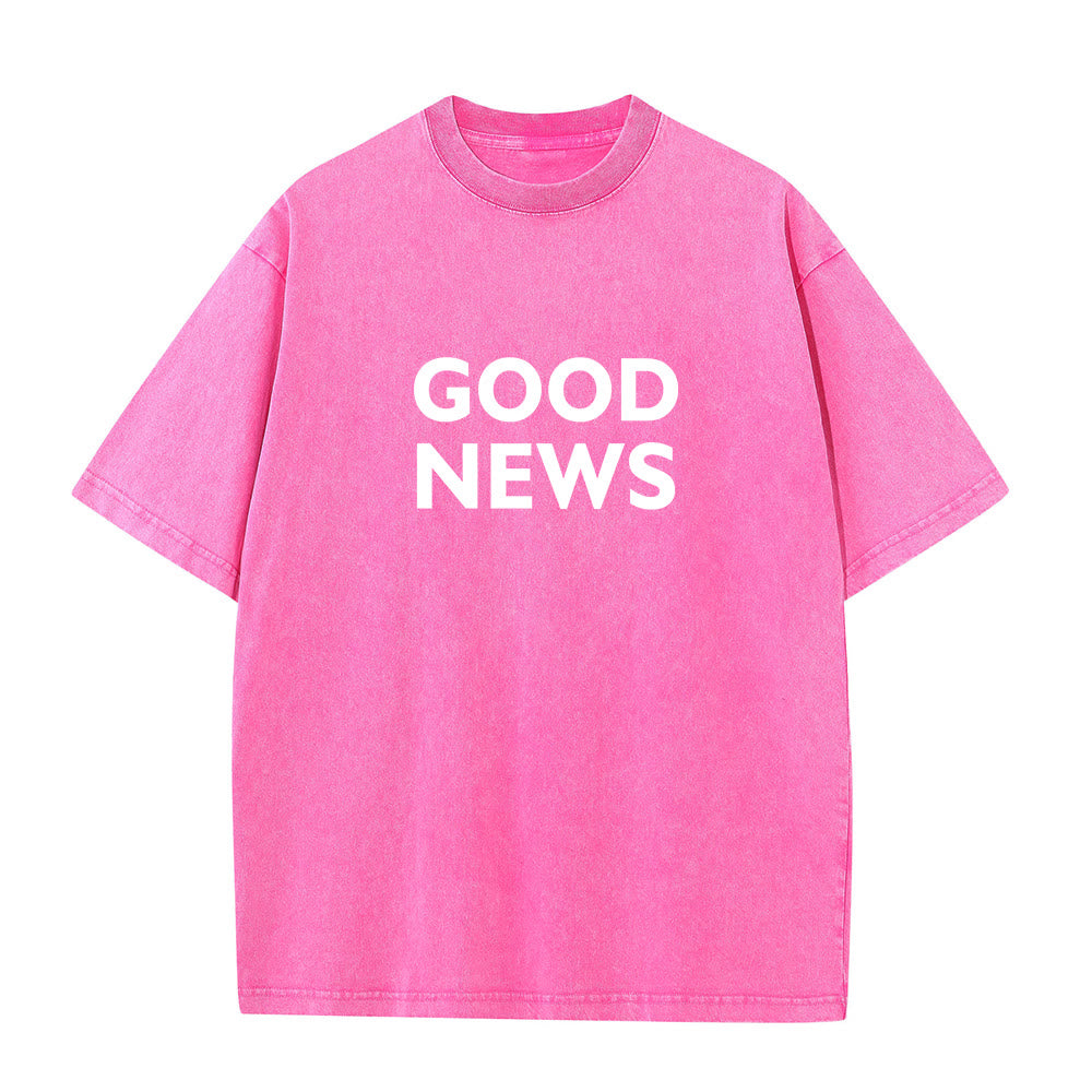 Christianartworkshop "For God So Loved the World" Unisex Washed T-Shirt