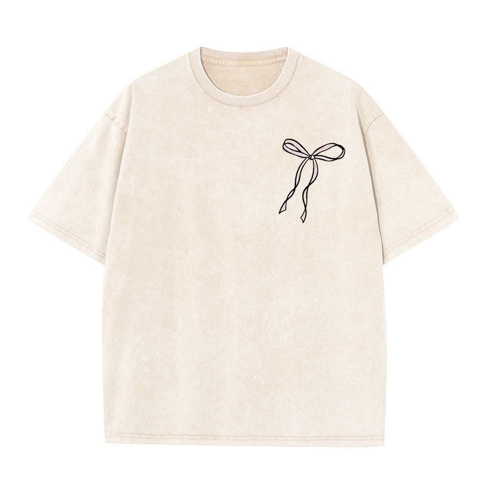 Christianartworkshop Faith Over Fear Unisex Washed T-Shirt