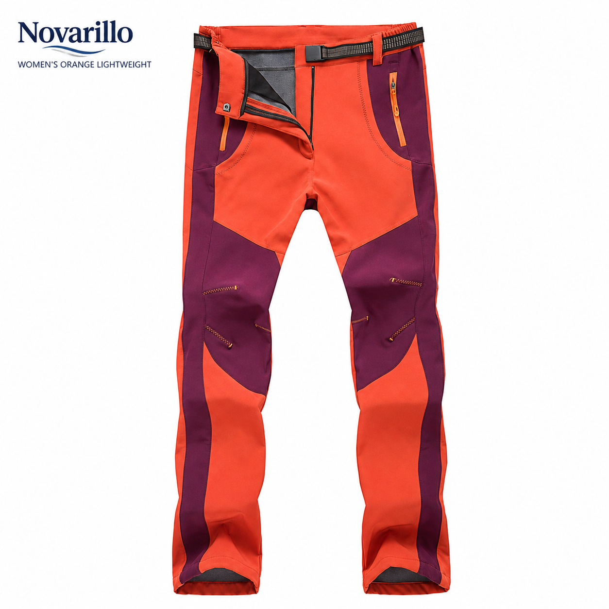 Windproof Waterproof Warm Elastic Waist Hiking Pants