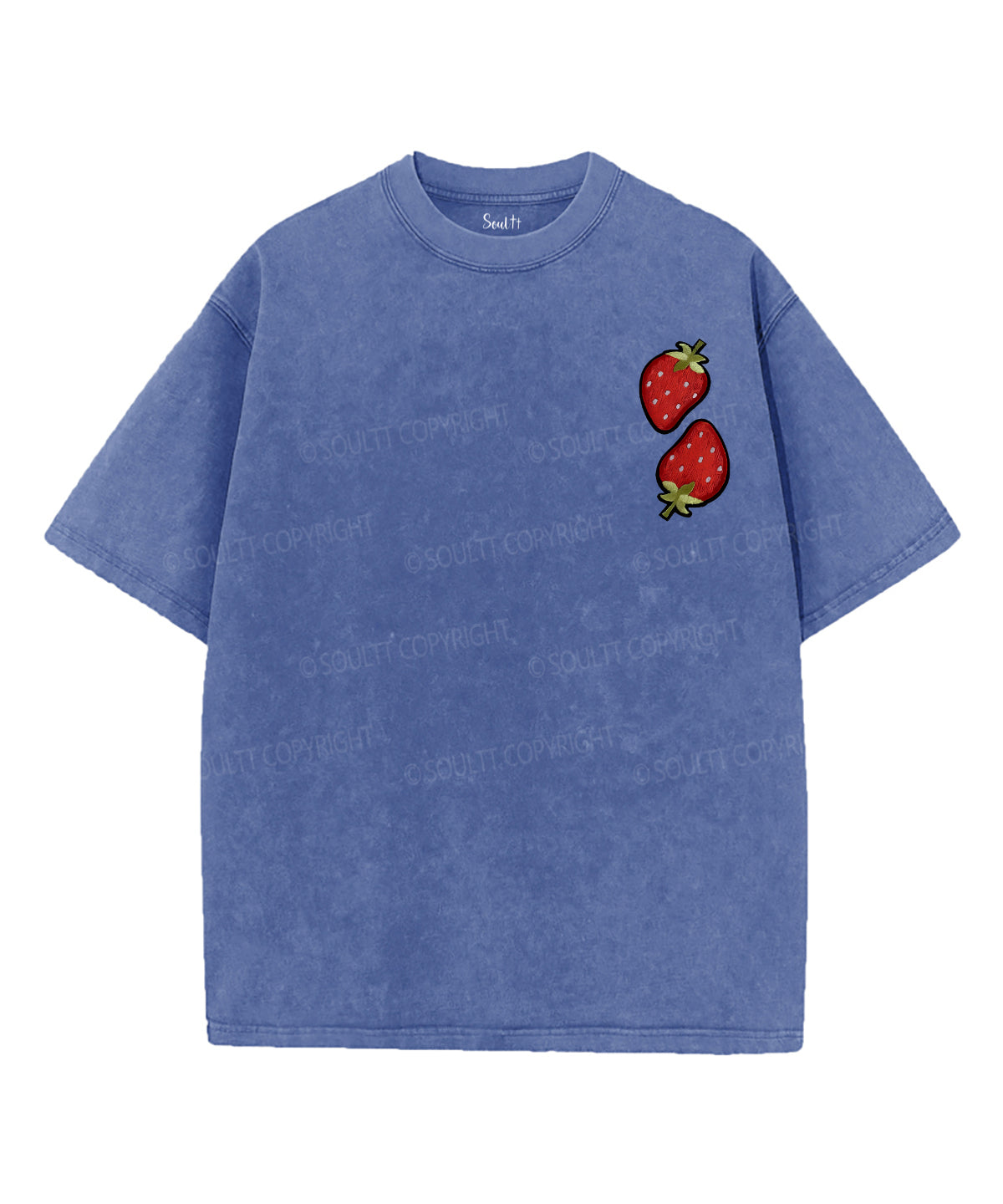 Fruit Of The Spirit Double Sided Unisex Washed Christian T-shirt