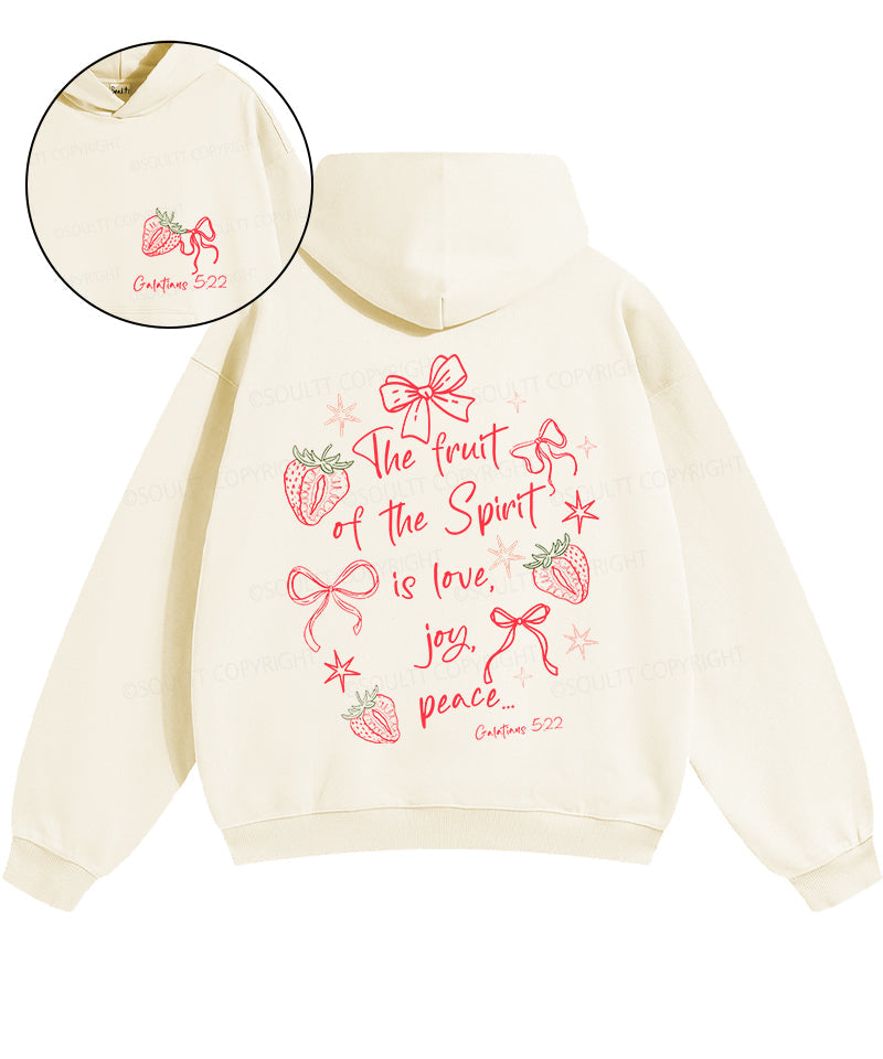 Fruit Of The Spirit Double Sided Christian Hoodie