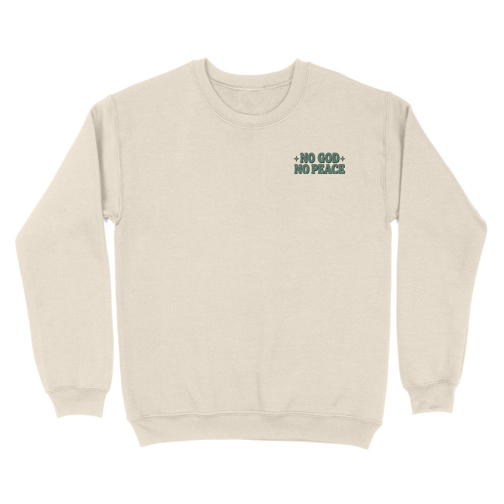 Know God Know Peace Christian Unisex Sweatshirt