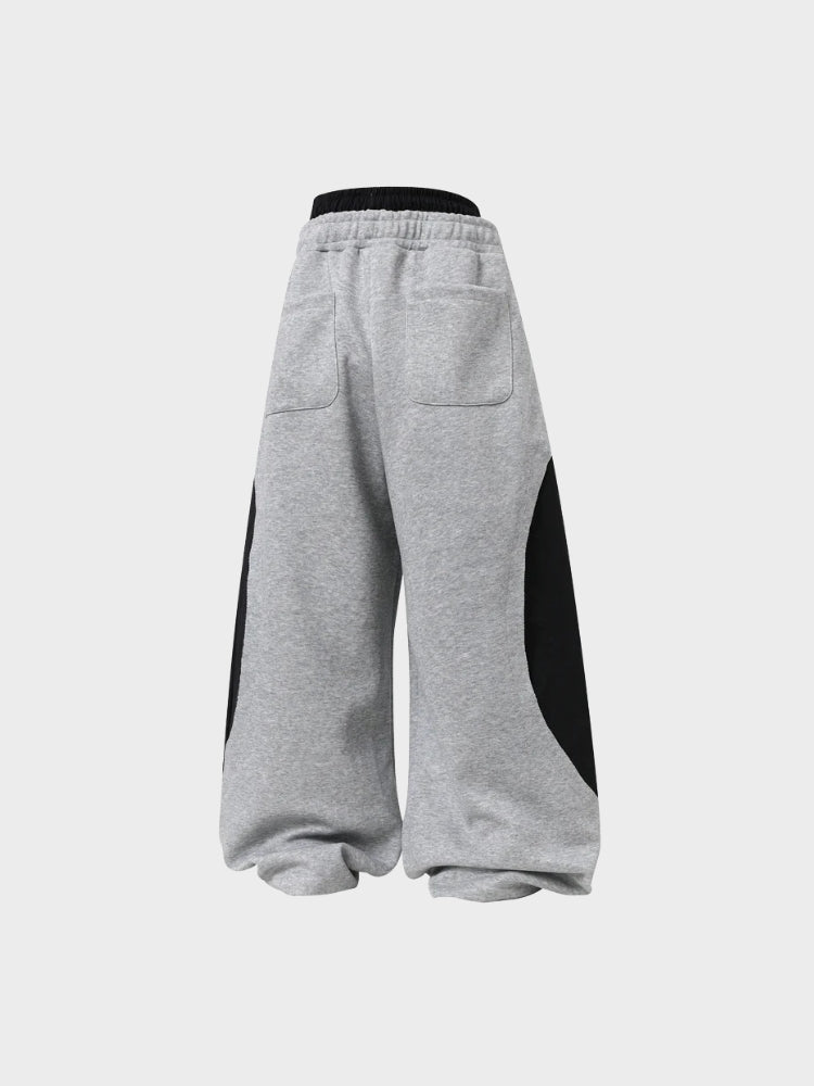 Striped Barrel Joggers