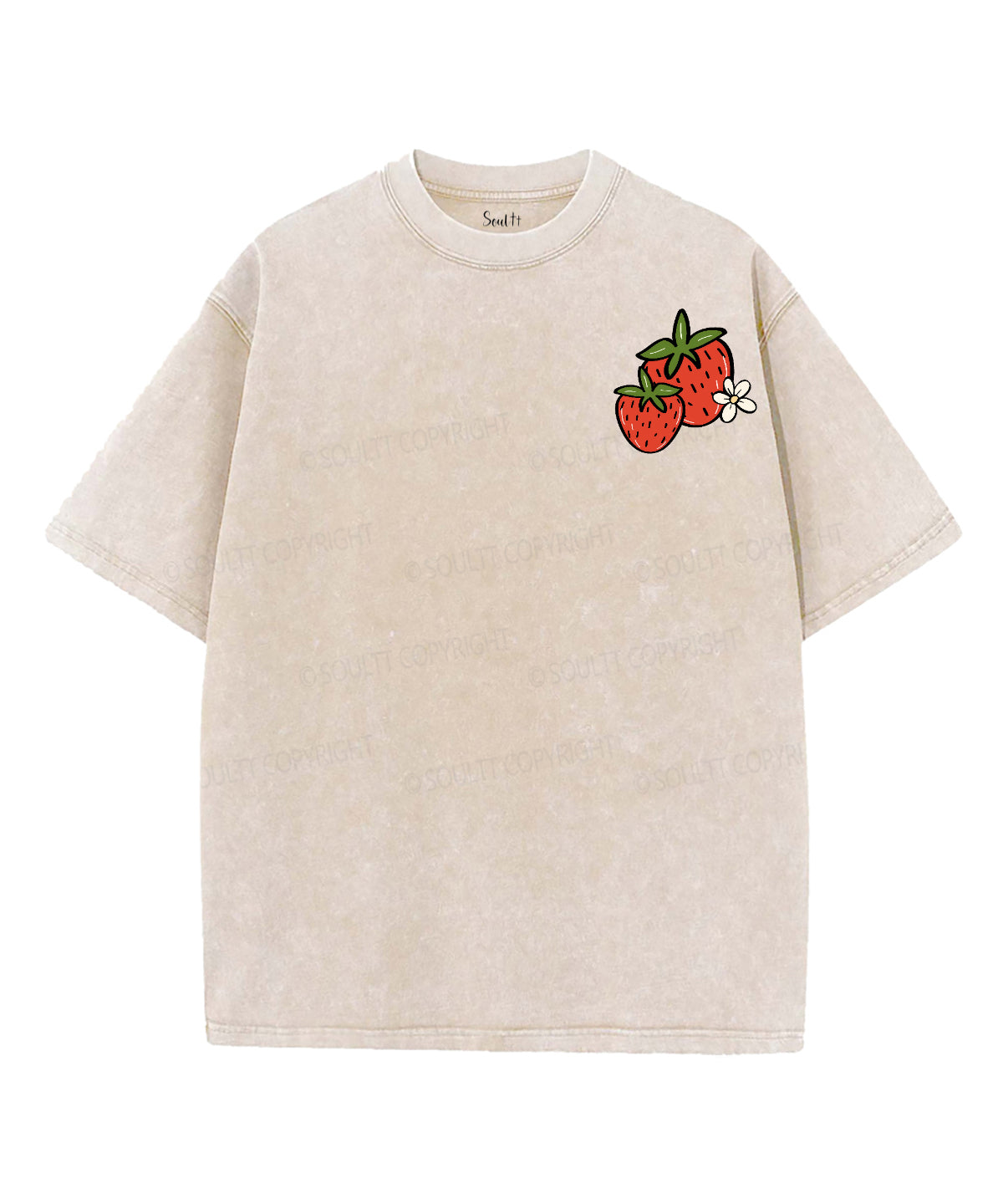 By Their Fruit Double Sided Unisex Washed Christian T-shirt