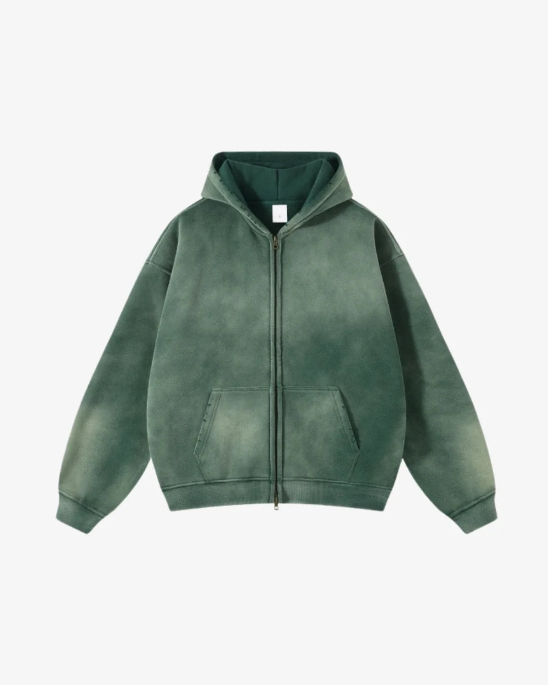 Mondial Washed Zip Hoodie