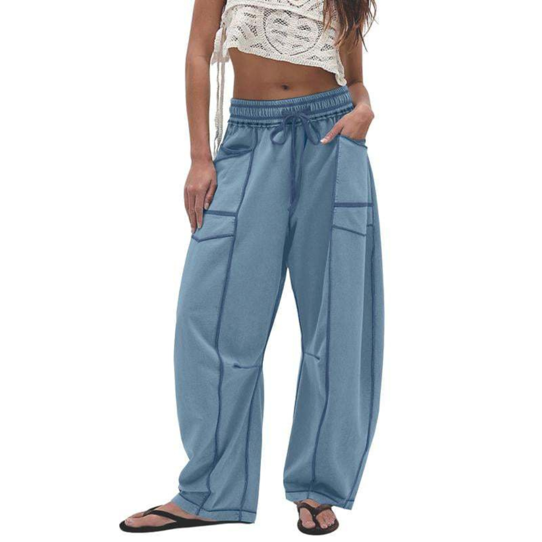 Comfy Baggy Leg Lounge Trousers