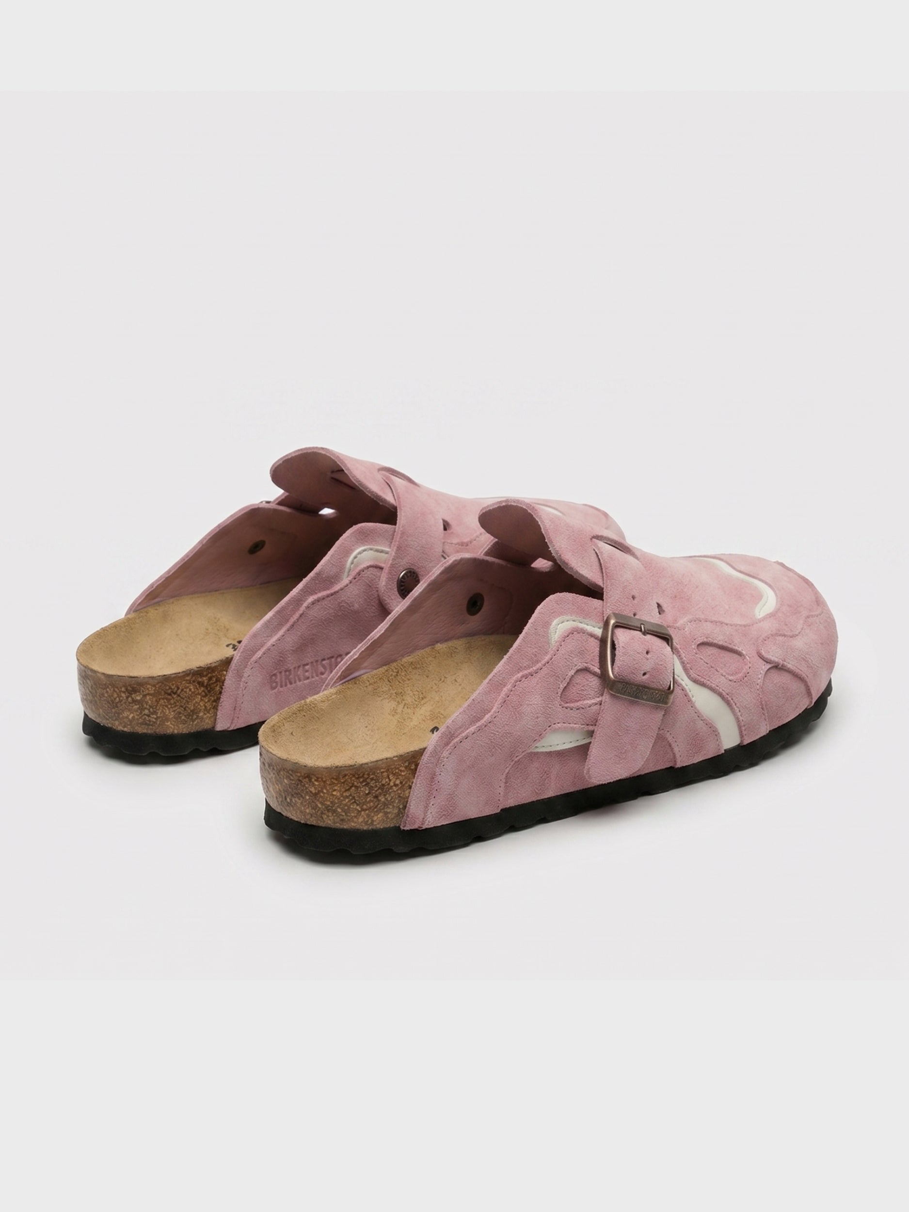 Wavey Clogs - Dusty Pink