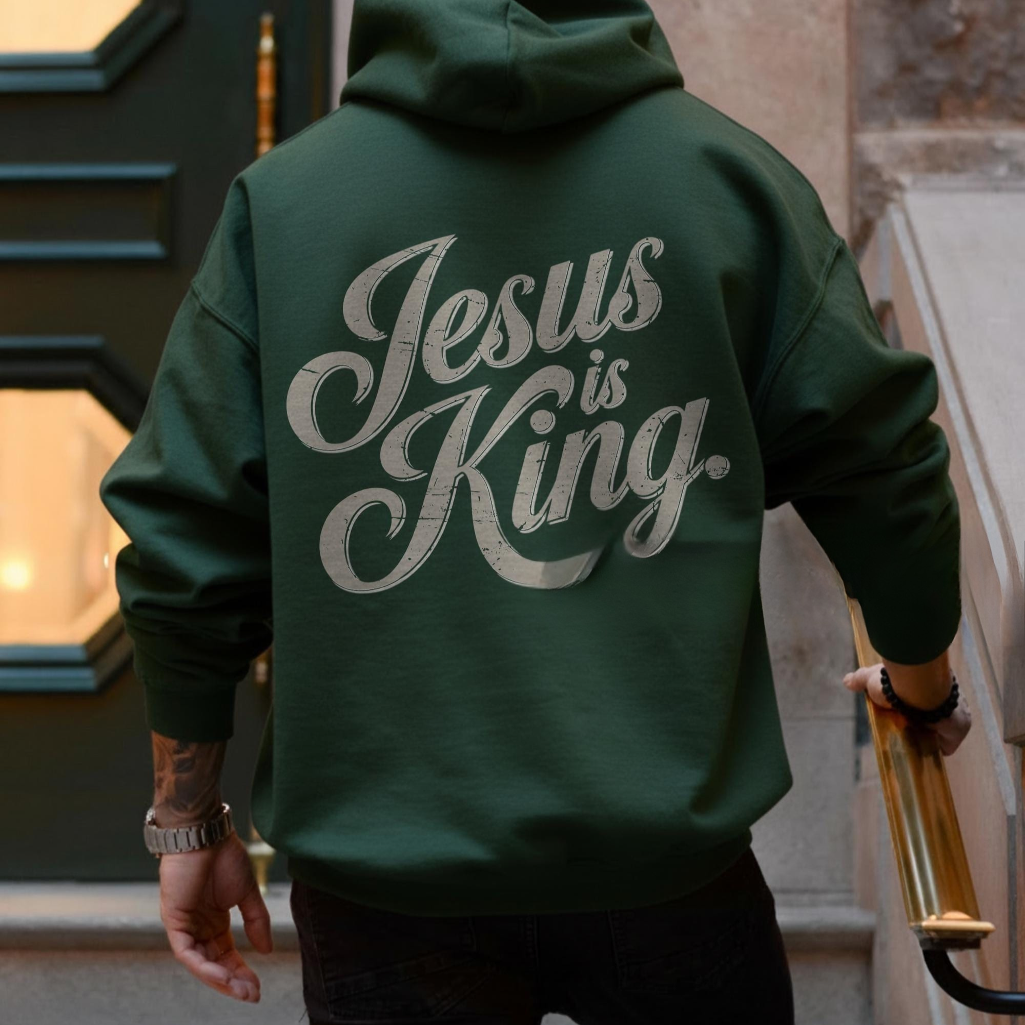 Jesus Is King Hoodie V14