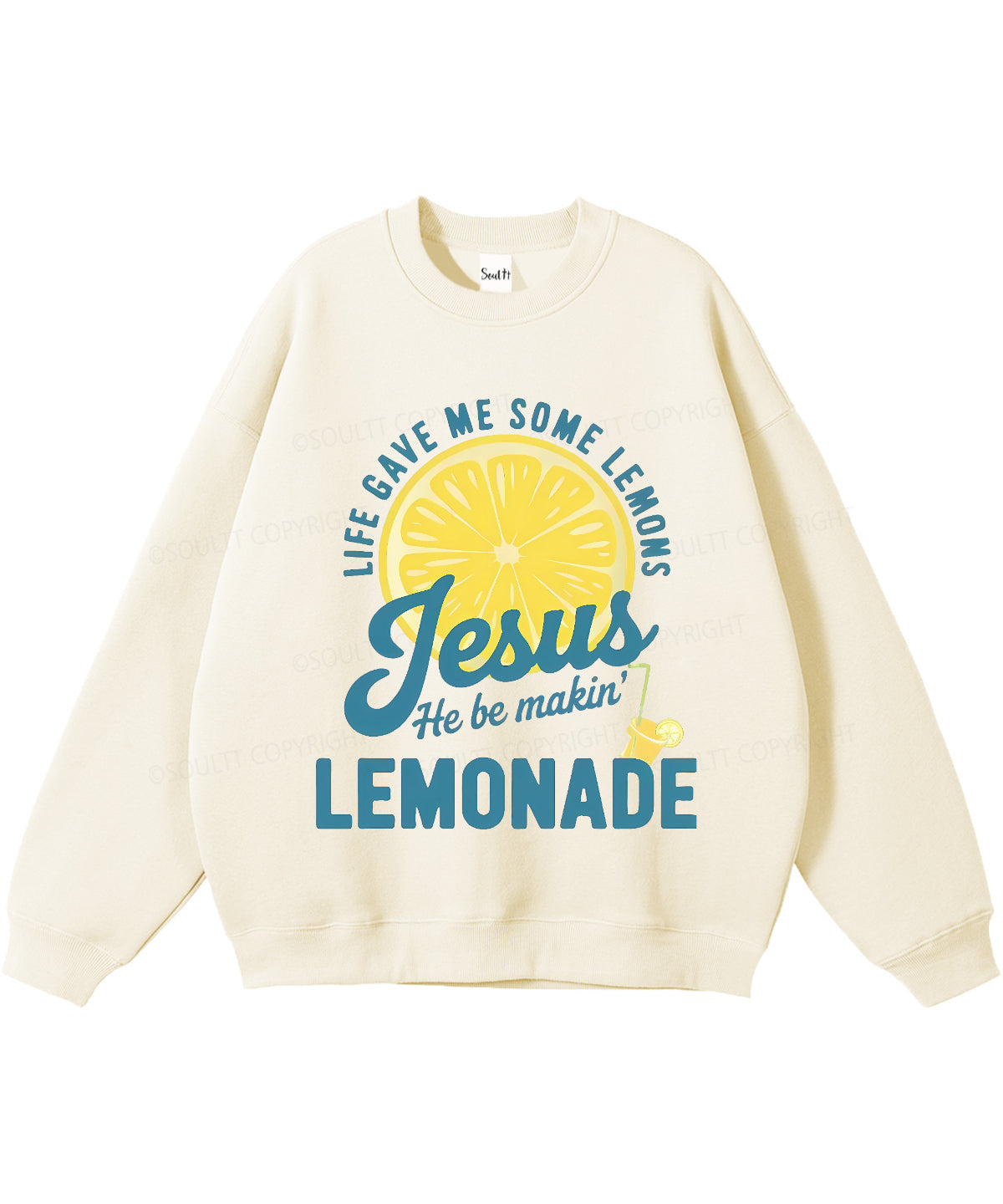 Life Gave Me Some Lemons Christian Sweatshirt
