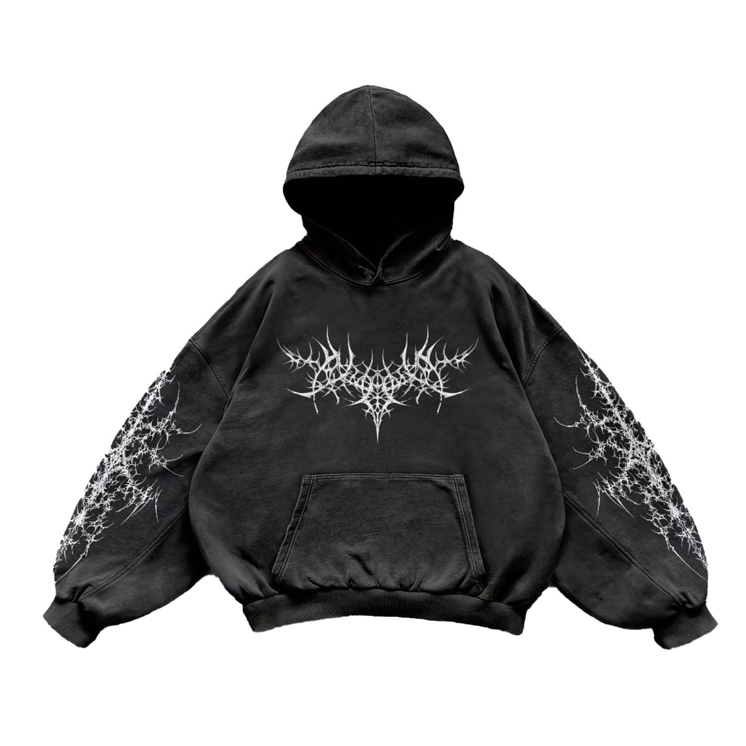 Personalized street style print hoodie