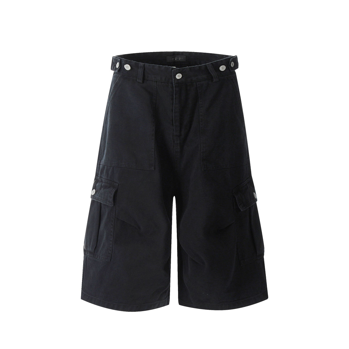 Adjustable Waist Cargo Shorts