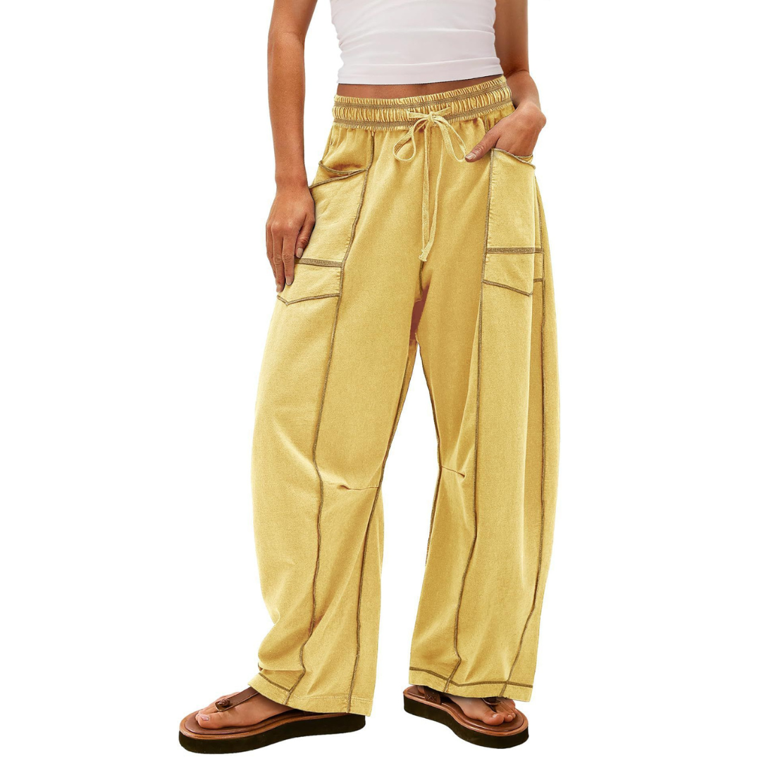 Comfy Baggy Leg Lounge Trousers