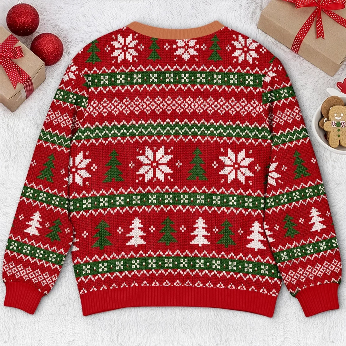 Personalized Funny Christmas Sweatshirt – Light Up the Holiday Party