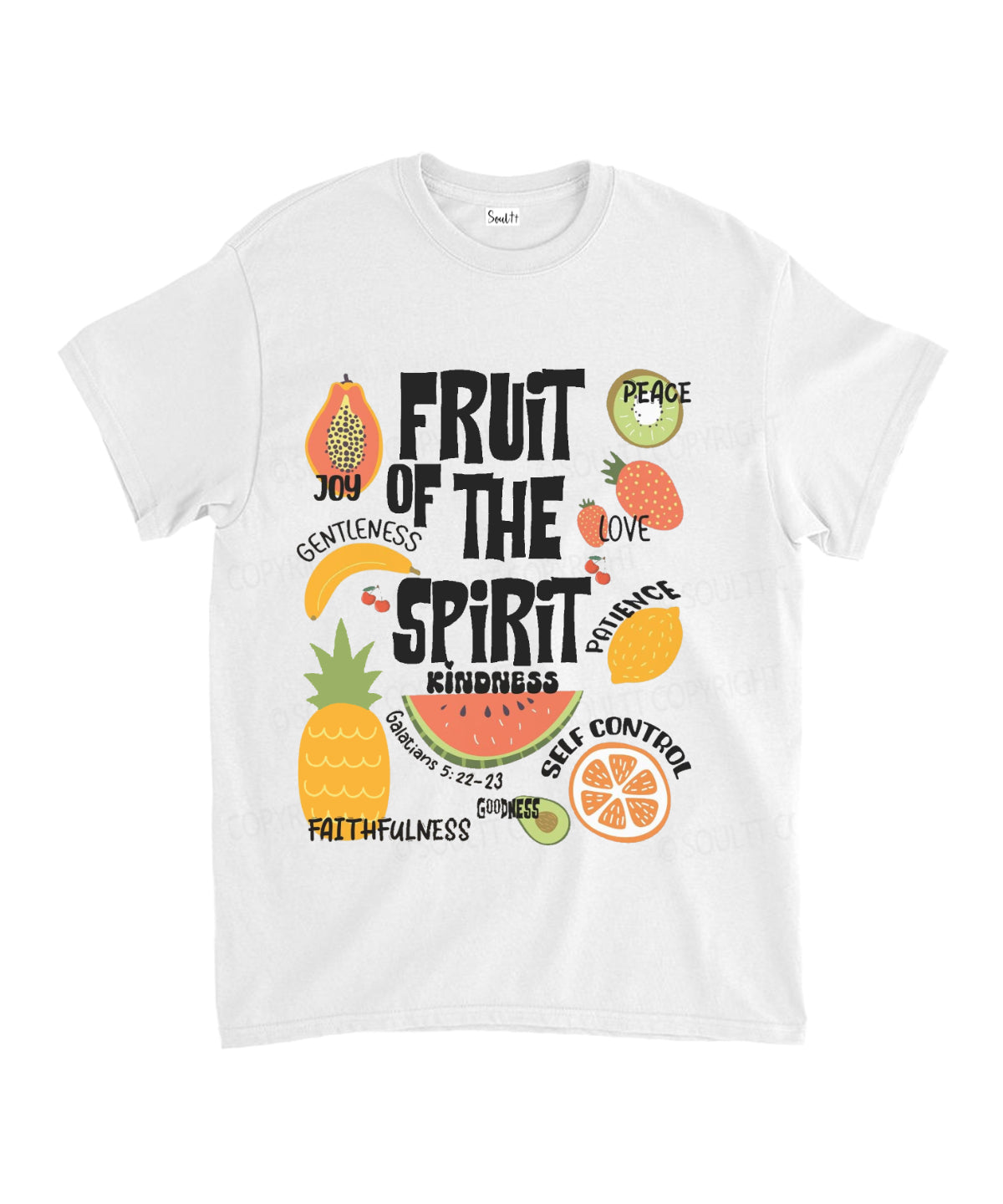 Fruit of the Spirit Unisex Cotton Christian T-Shirt