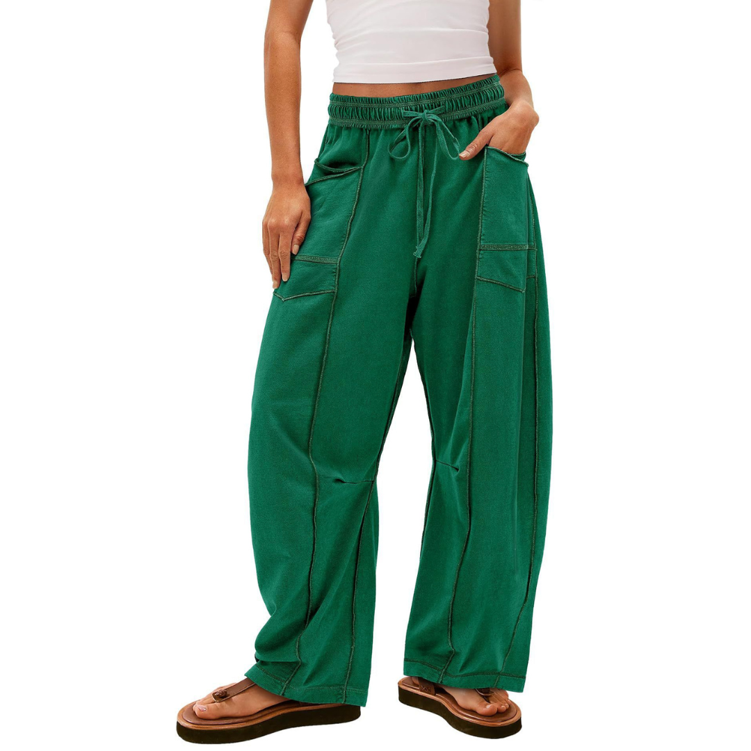 Comfy Baggy Leg Lounge Trousers