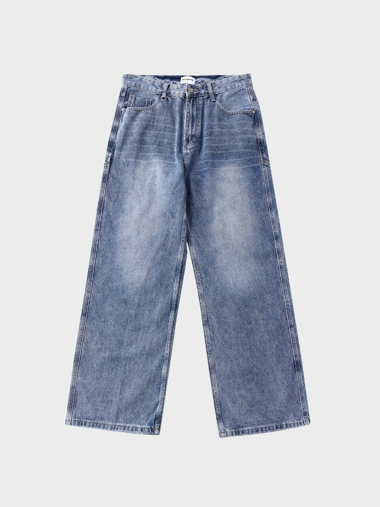 Grey-Blue Baggy Jeans