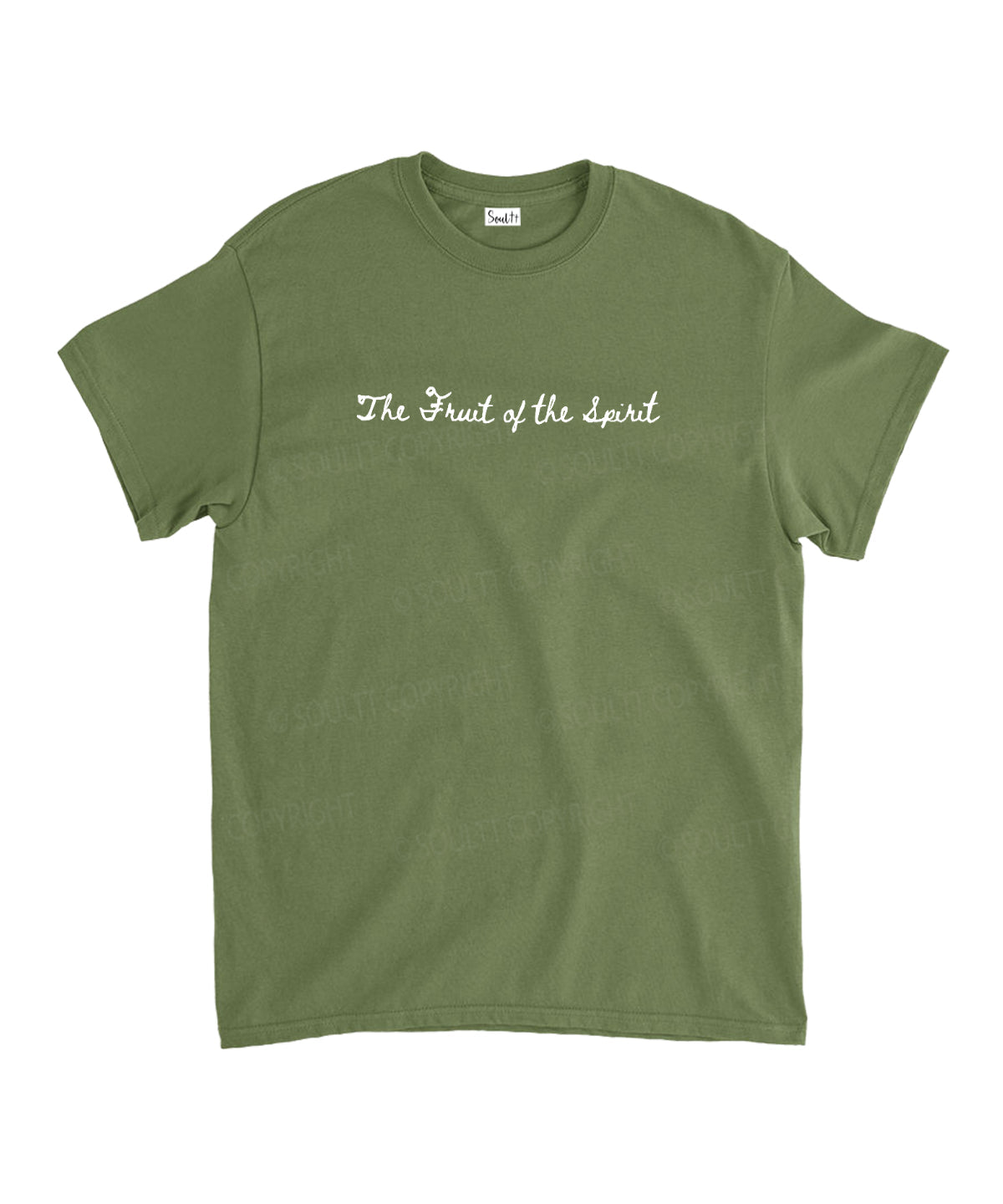 Fruit Of The Spirit Double Sided Unisex Cotton Christian T-Shirt