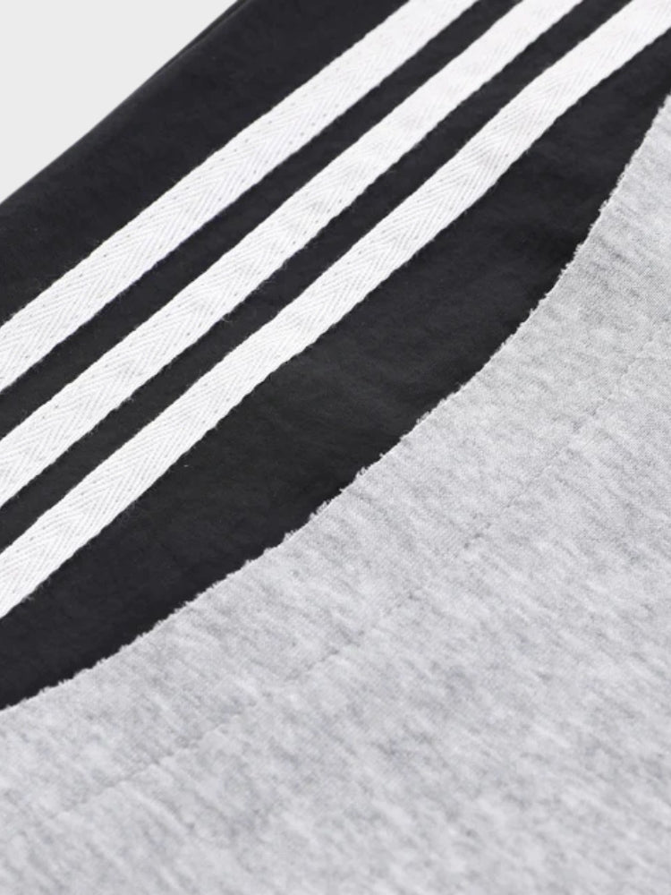 Striped Barrel Joggers