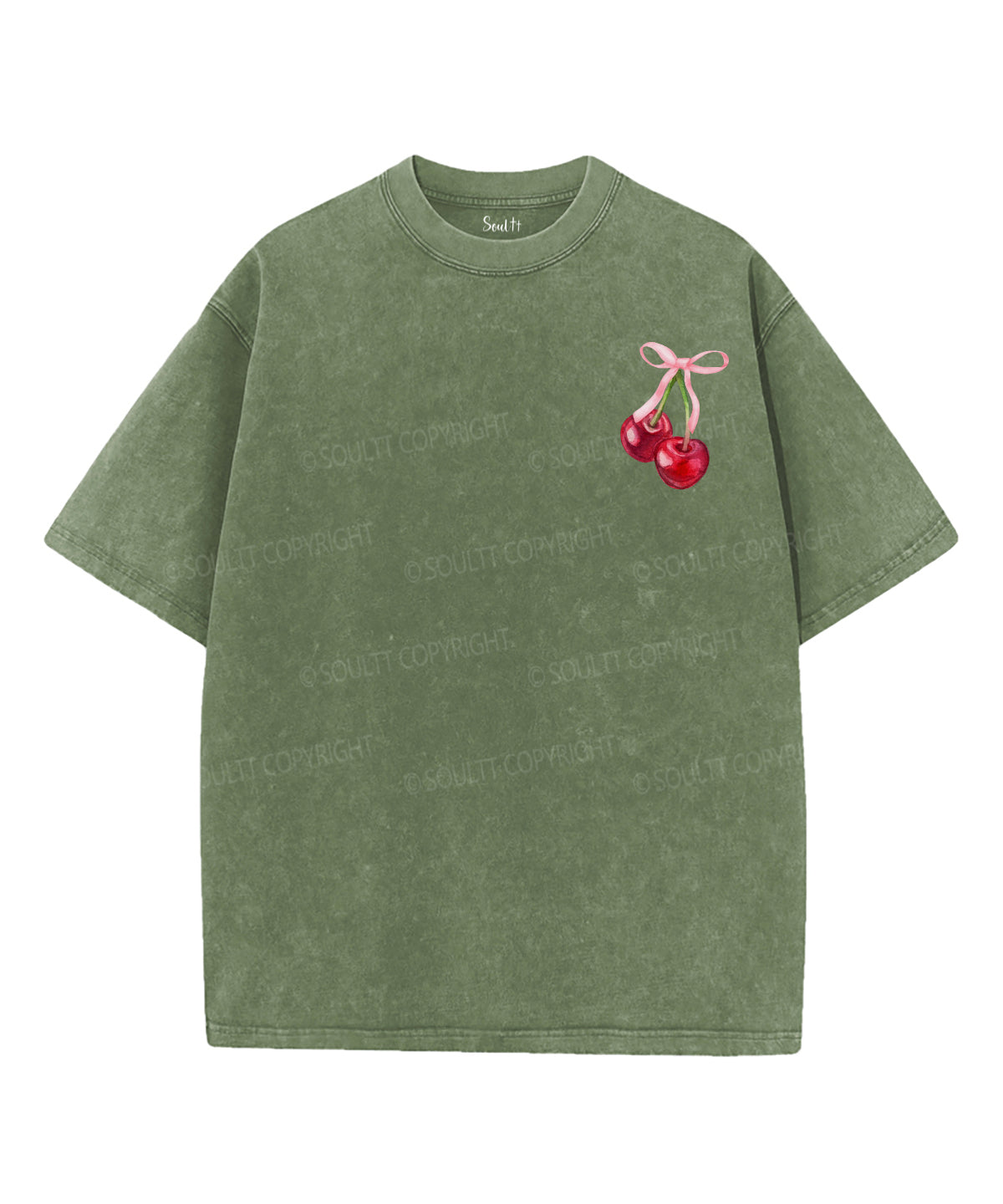 Fruit Of The Spirit Double Sided Washed Christian T-shirt