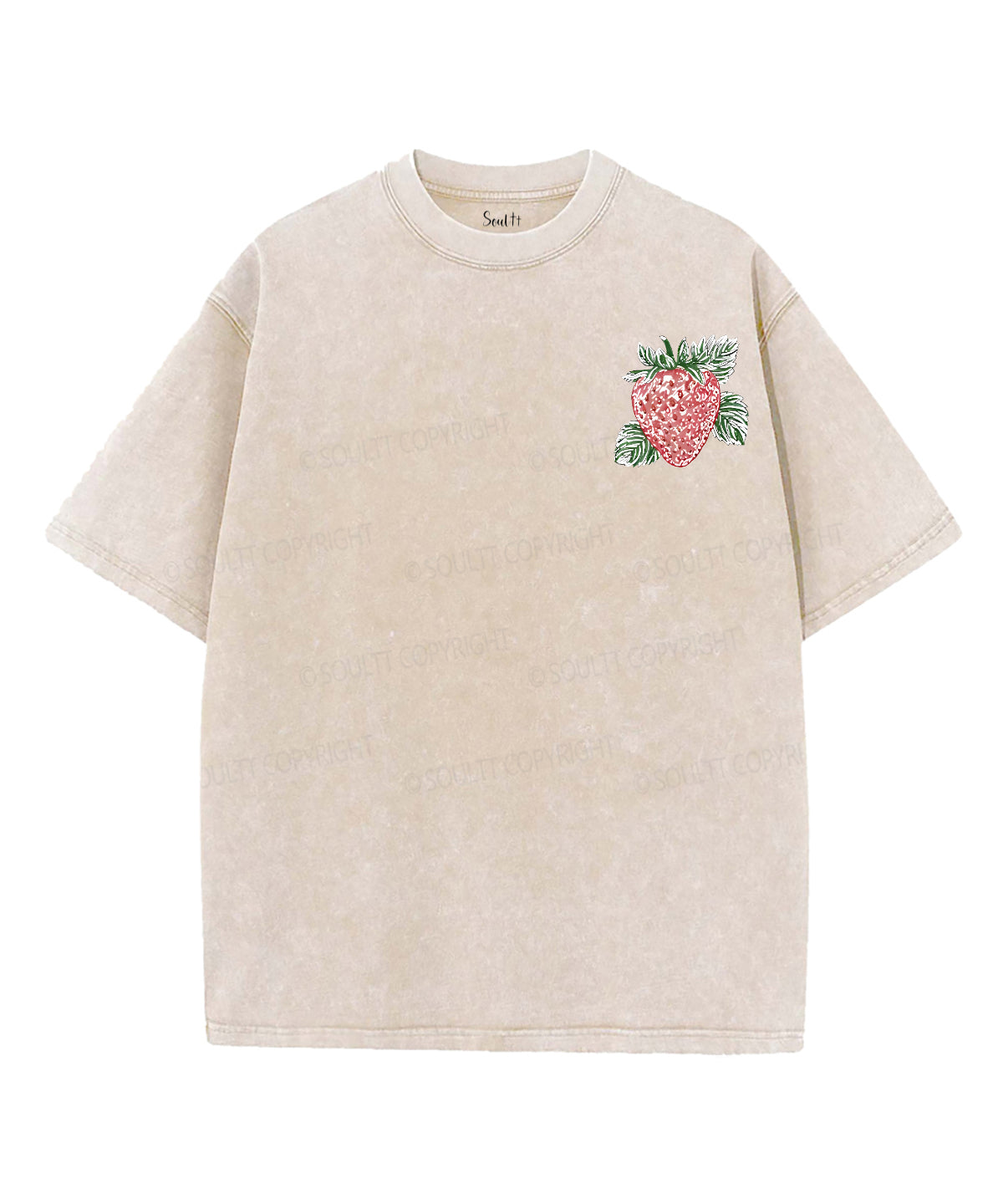 Fruit Of The Spirit Double Sided Unisex Washed Christian T-shirt