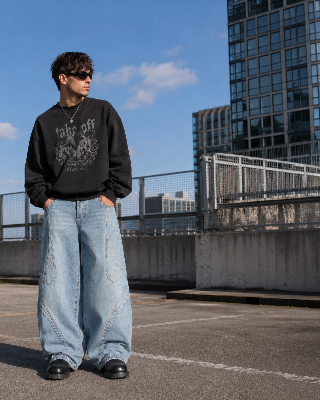 Arc Panel Jeans
