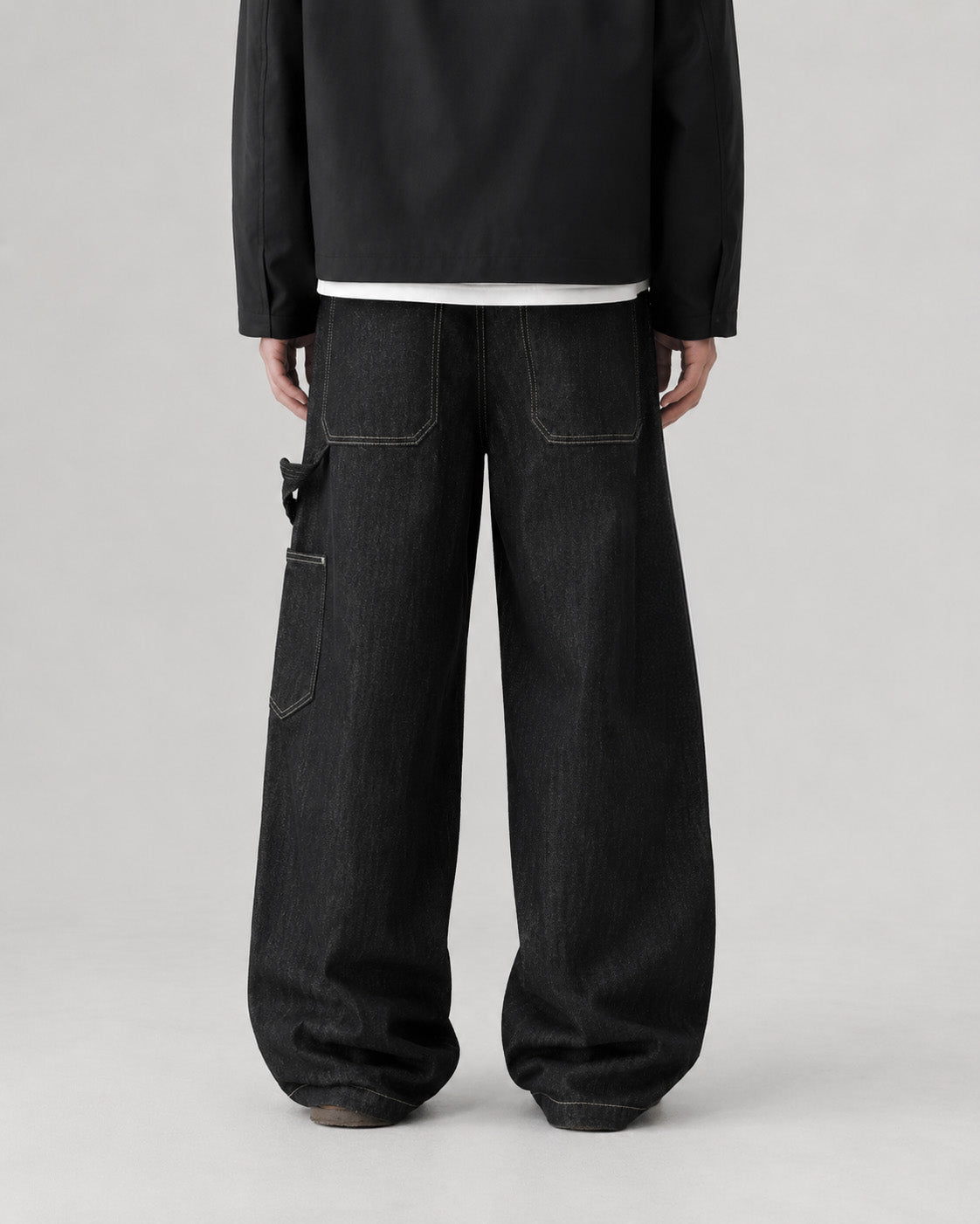 Contrast Stitch Carpenter Jeans