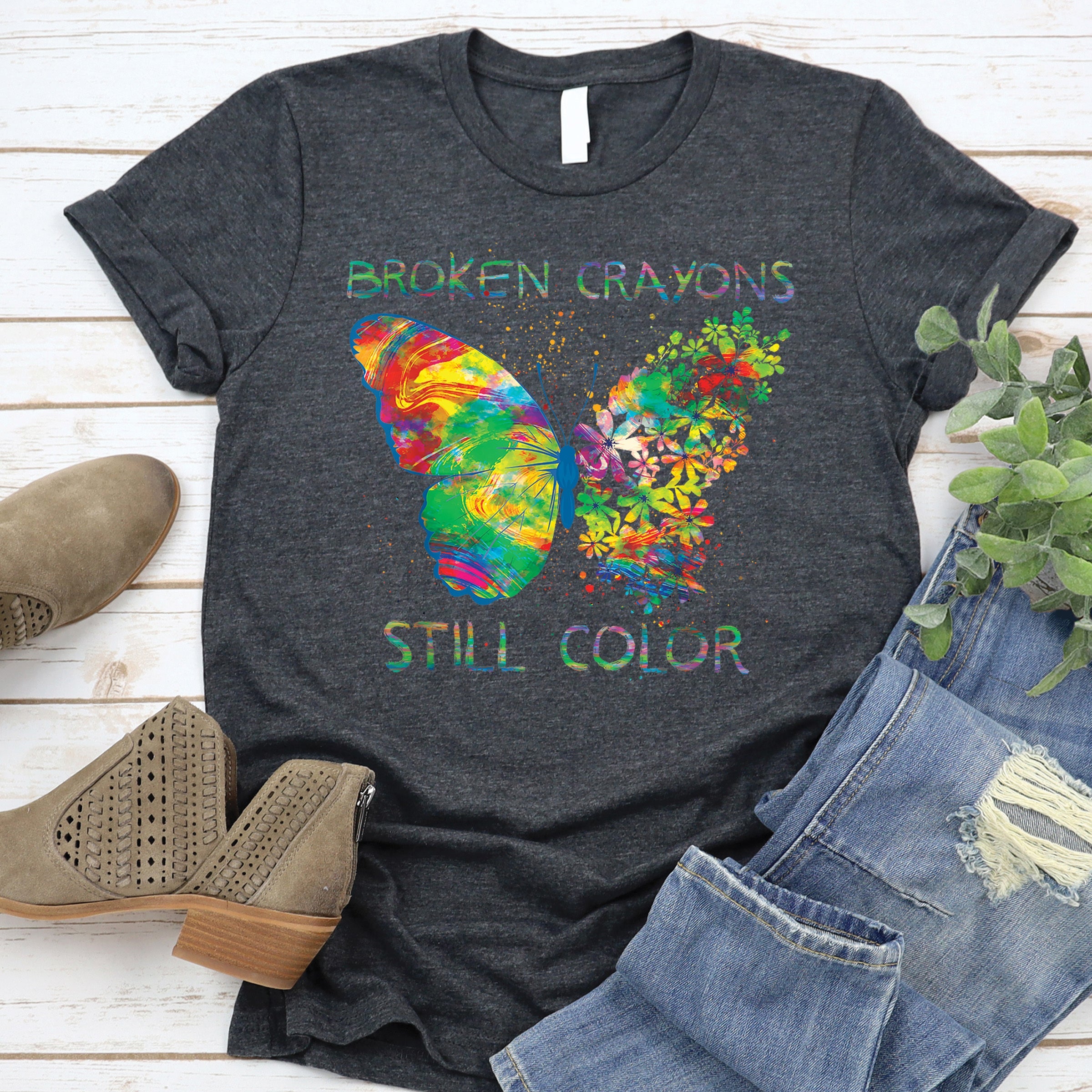 Broken Crayons Tee