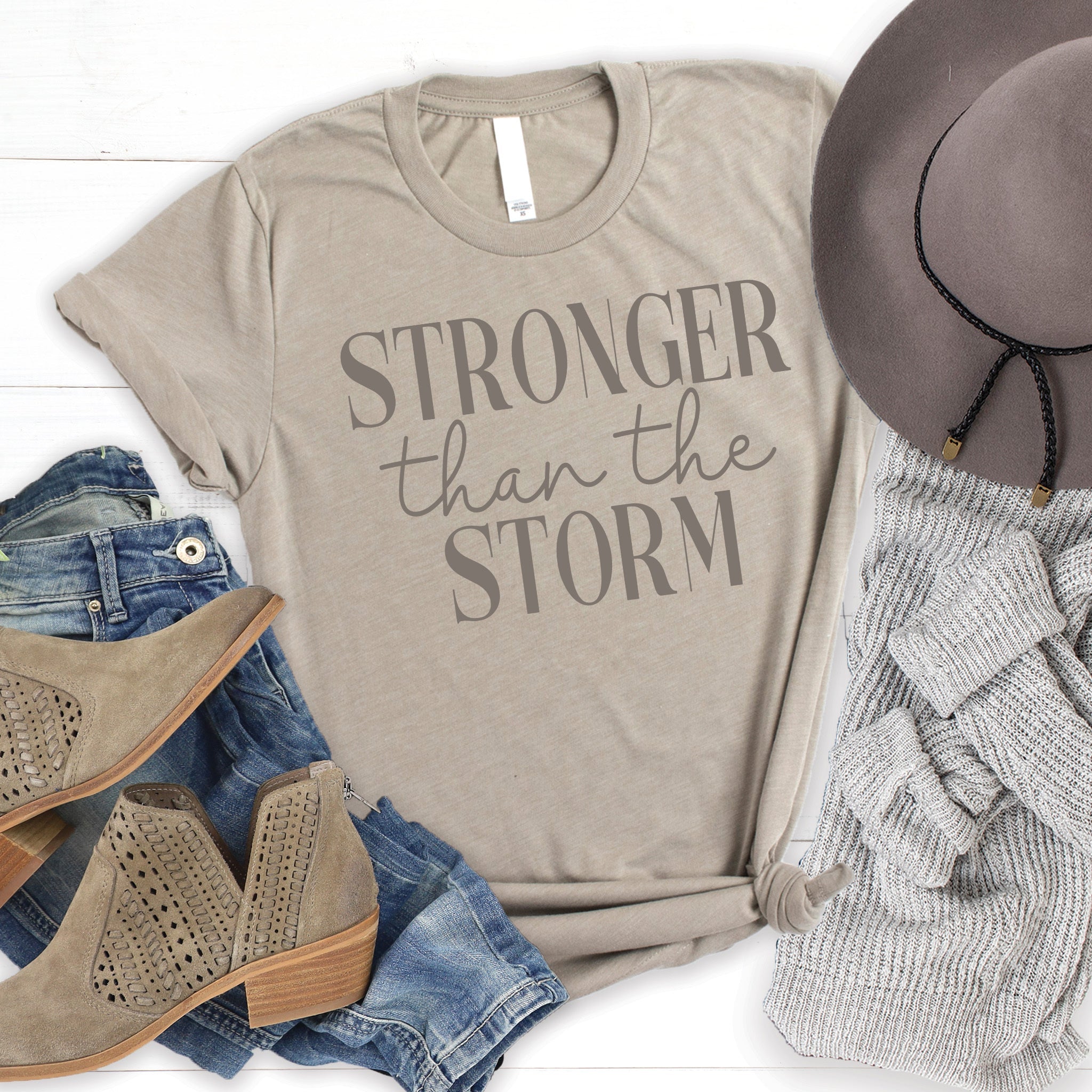 Stronger than The Storm Tee