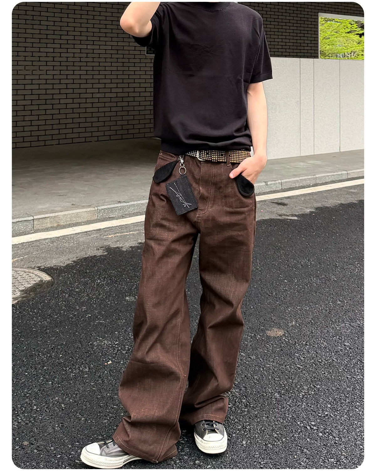 Cocoa Straight-Leg Jeans