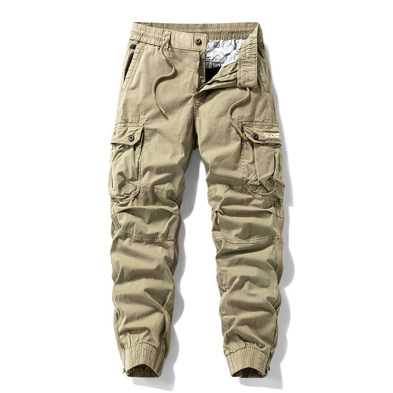 Men's Stretch Cotton Cargo Jogger Pants