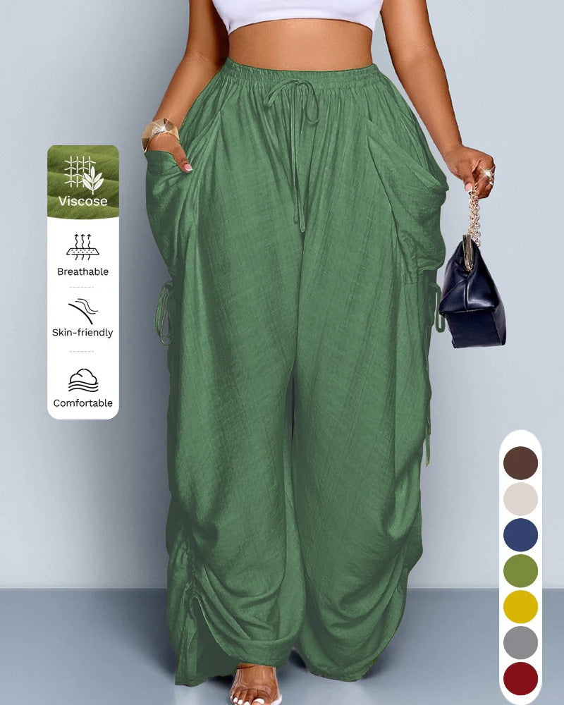 Women's Casual Loose-Fit Wide Leg Pants