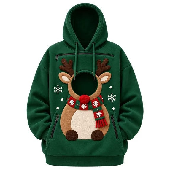 Christmas Pet Pocket Hoodie