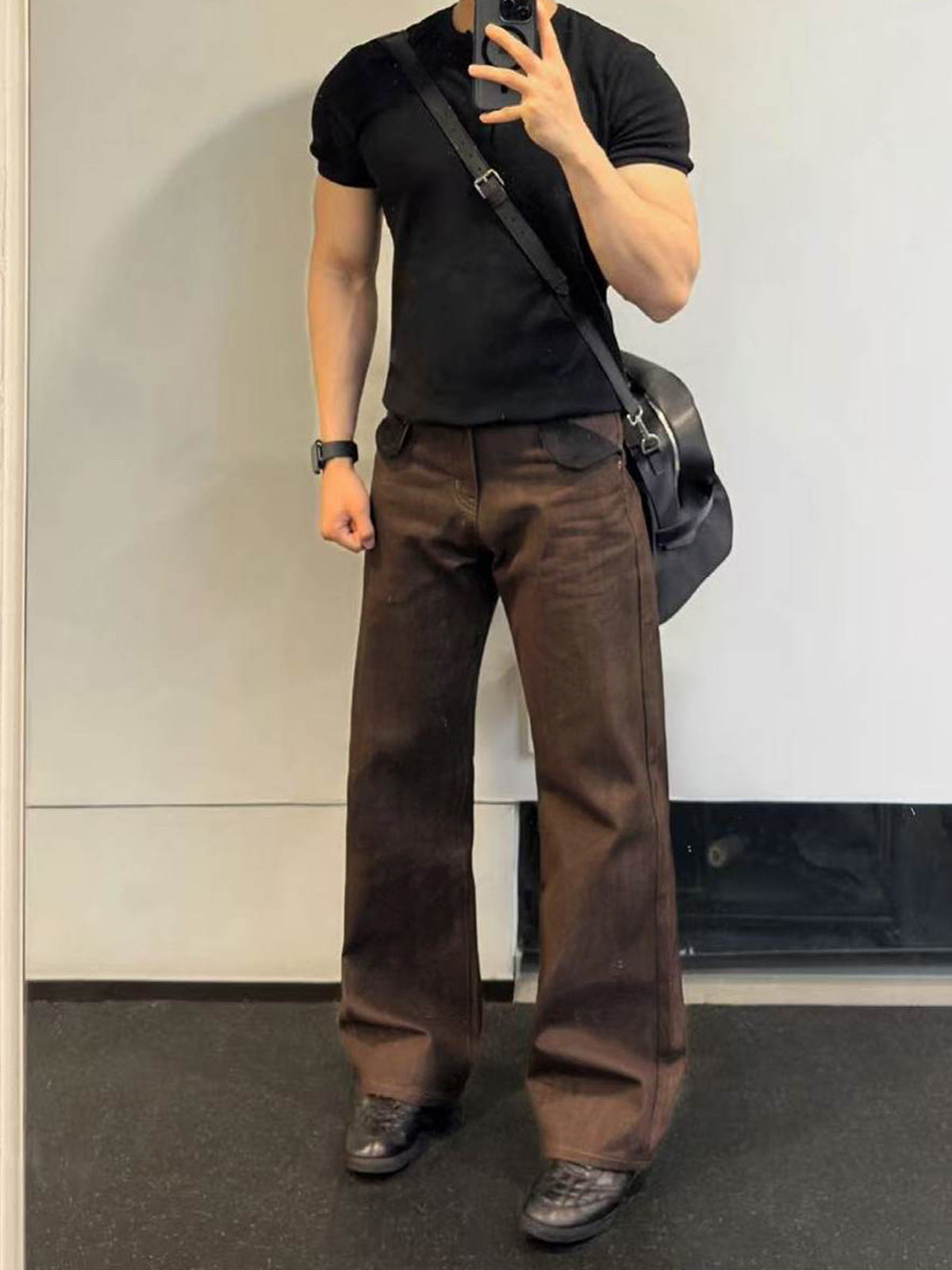 Cocoa Straight-Leg Jeans