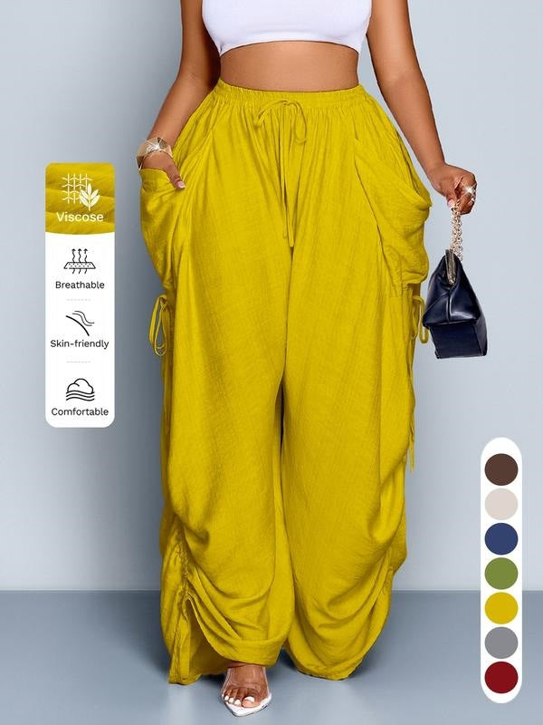 Women's Casual Loose-Fit Wide Leg Pants