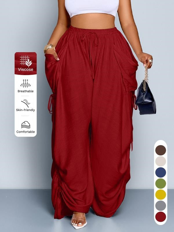Women's Casual Loose-Fit Wide Leg Pants