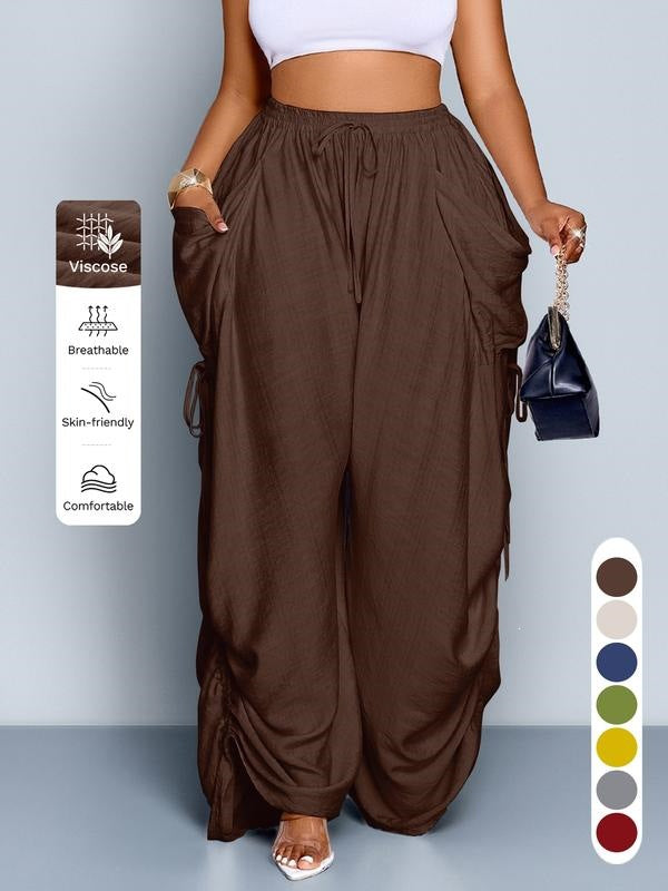 Women's Casual Loose-Fit Wide Leg Pants