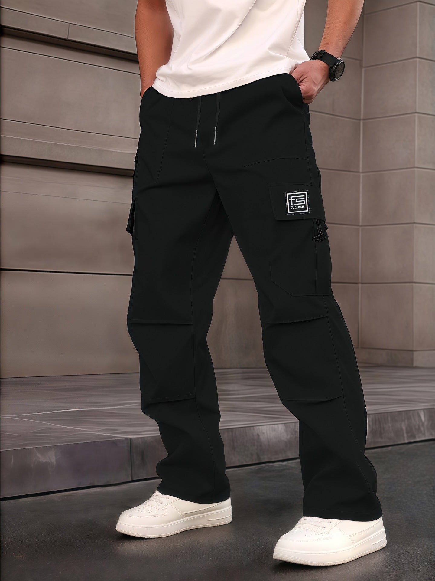 Men’s Cargo Pants For All-Season Daily Wear | Straight-Leg | Slim Fit | Multicolor Pocket