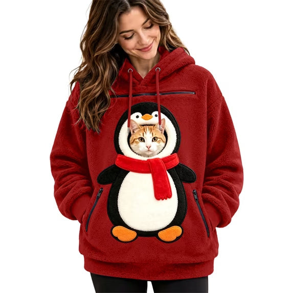 Christmas Pet Pocket Hoodie