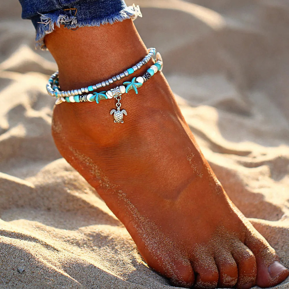 Sea Turtle Anklet