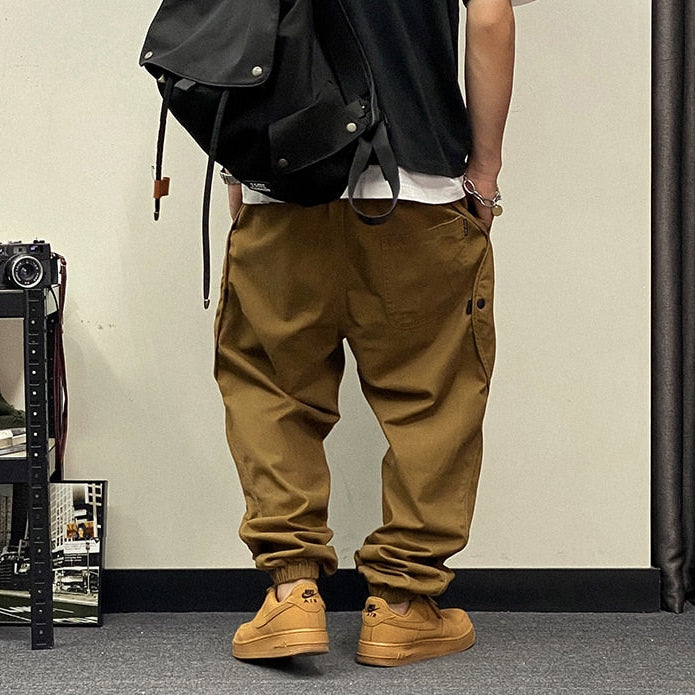 Washed Panel Joggers